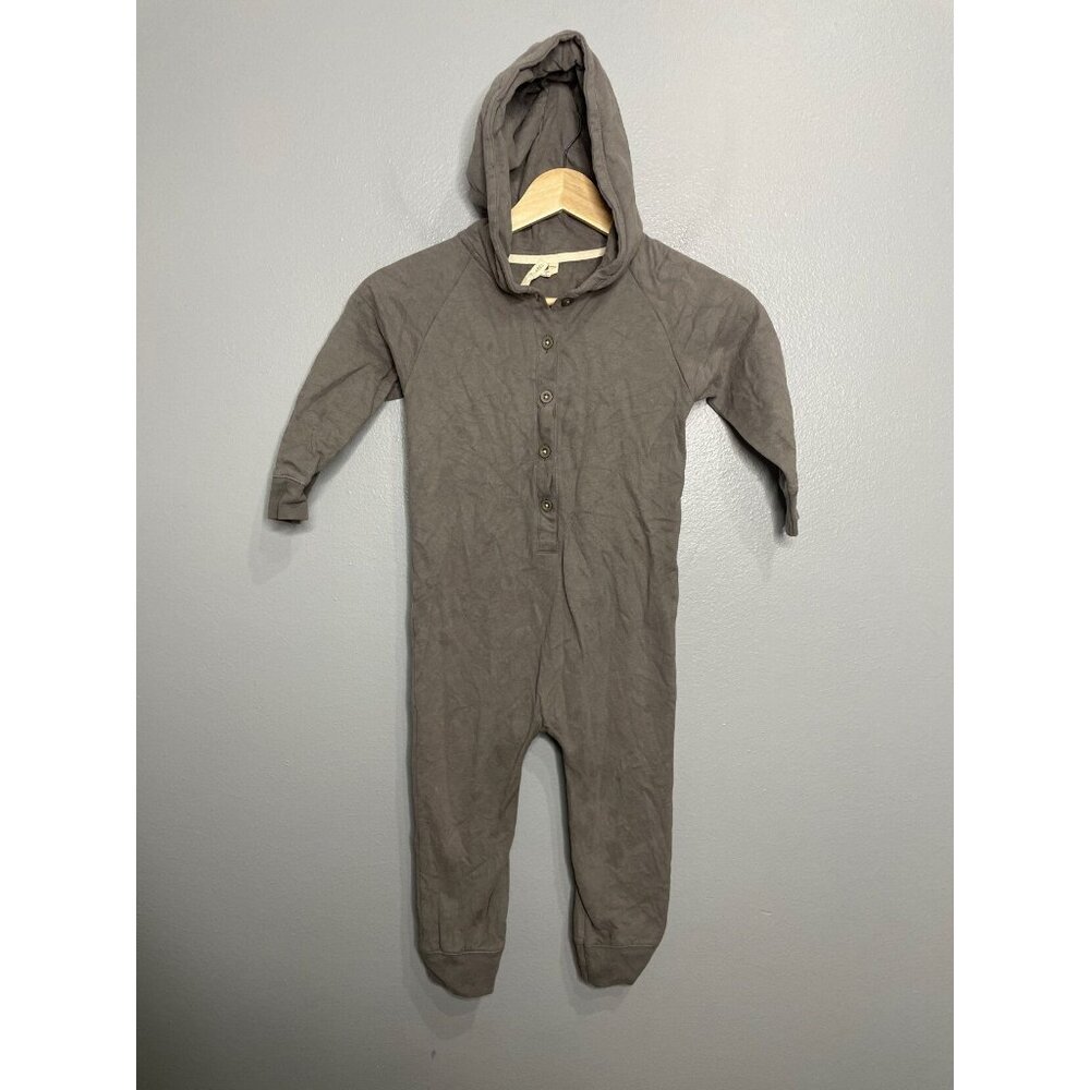 Gray Label Hooded Sweatshirt Romper